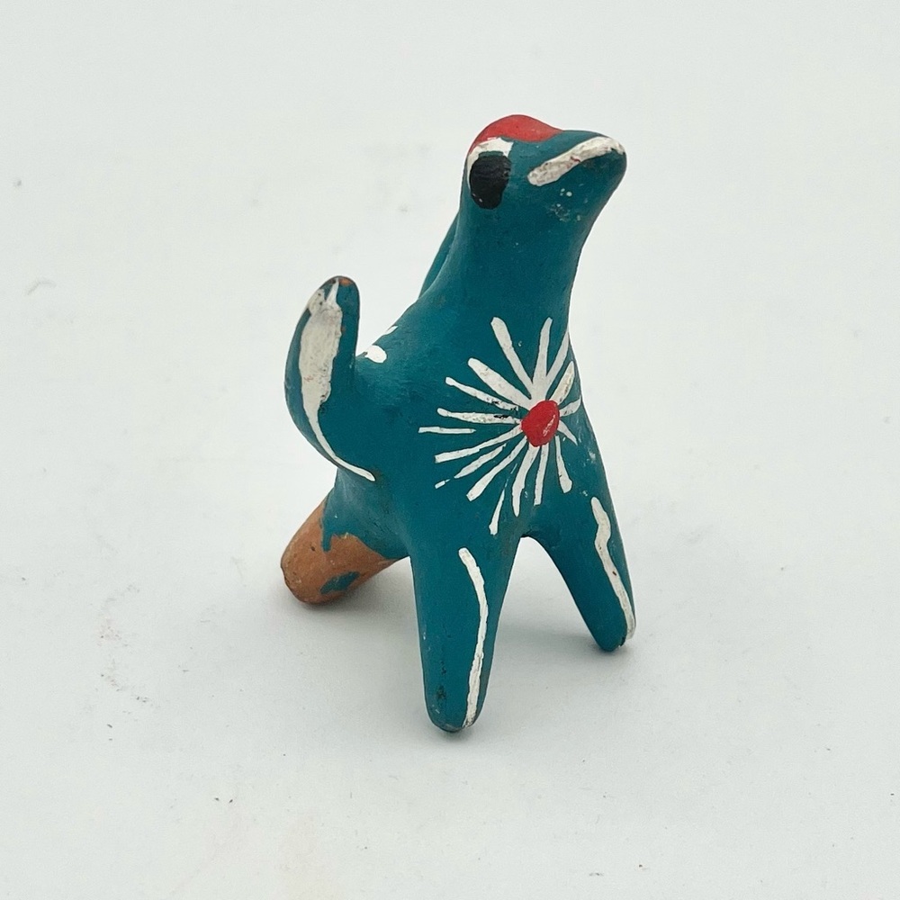 Handmade Clay Pottery Bird‎ Figurine